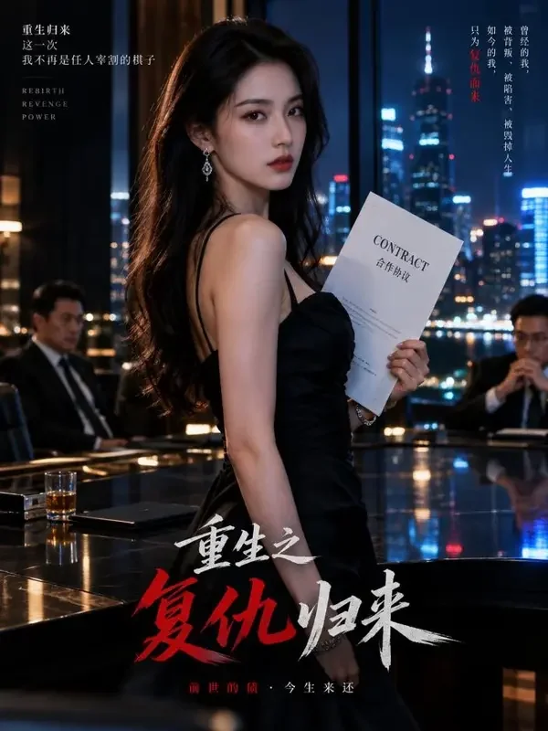 AI漫画短剧排行榜《霸总的隐婚妻》封面